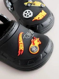 Next Black Hot Wheels Slipper Clogs Discount