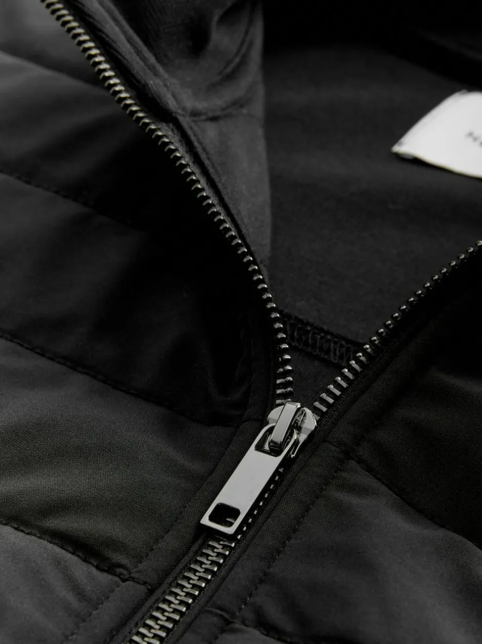 Next Hybrid Full Zip Gilet Black Hot