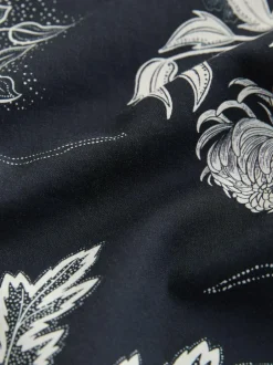 Next Black Japanese Style Print Short Sleeve Shirt Discount