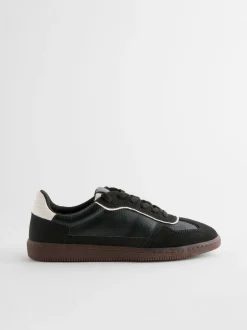 Next Black Lace-Up Trainers Outlet