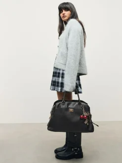 Next Large Tote Bag with Charms Black Sale