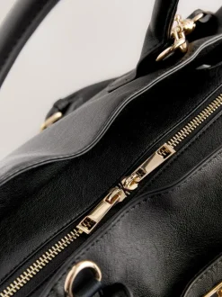 Next Large Tote Bag with Charms Black Sale