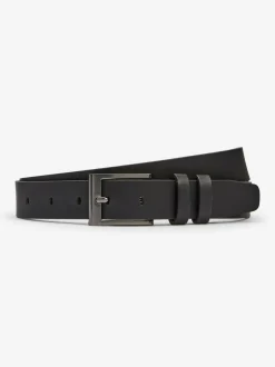 Next Leather Belt Black New