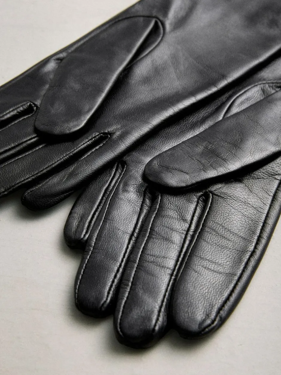 Next Black Leather Gloves Sale