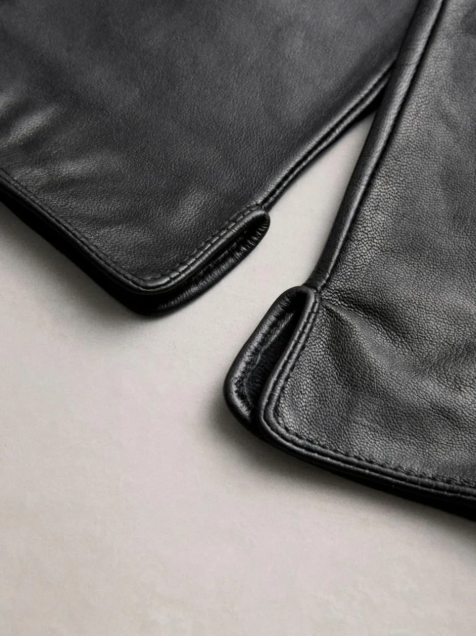 Next Black Leather Gloves Sale