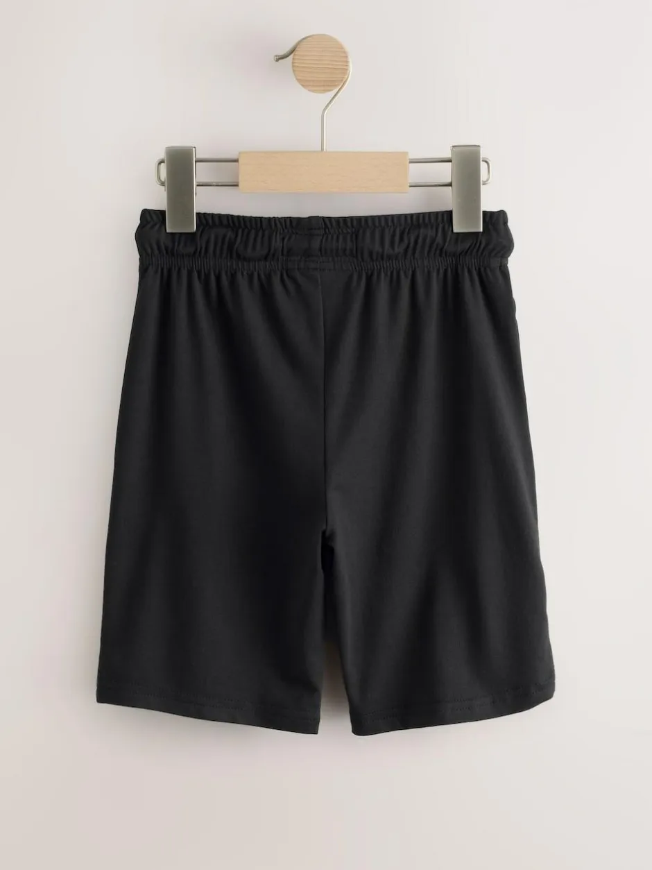 Next Light Weight Sports Shorts (3-16yrs) Black New