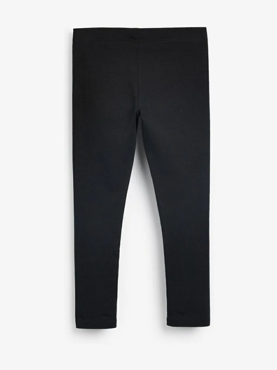 Next Black Long Length Leggings 3 Pack (3-16yrs) Discount