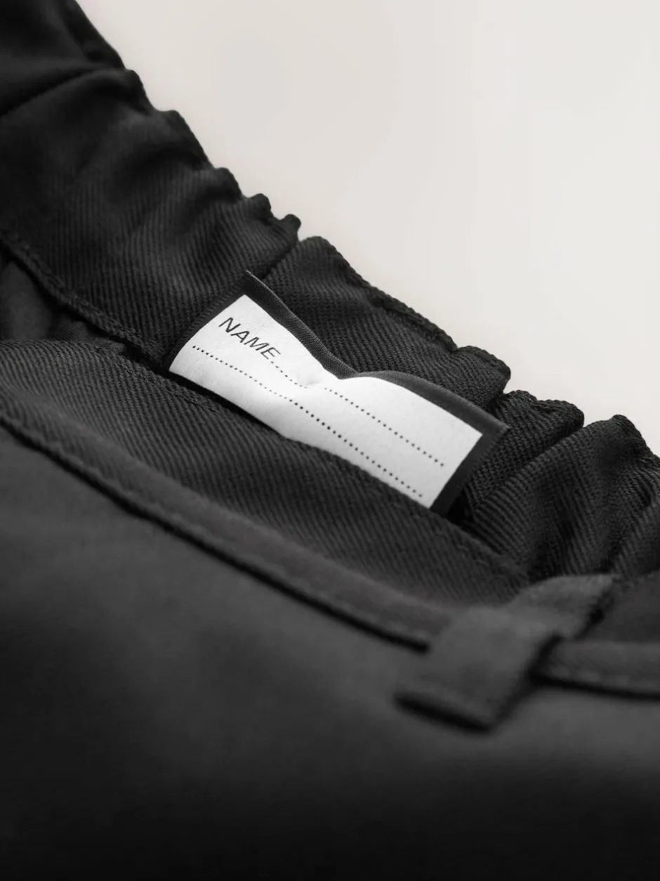 Next Longer Leg Regular Waist School Trousers (3-17yrs) Black Discount