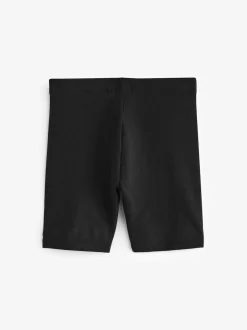 Next Longer Length 2 Pack Cotton Rich Stretch Cycle Shorts (3-16yrs) Black Sale