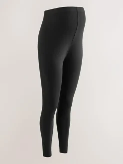 Next Black Maternity Leggings 2 Pack Sale