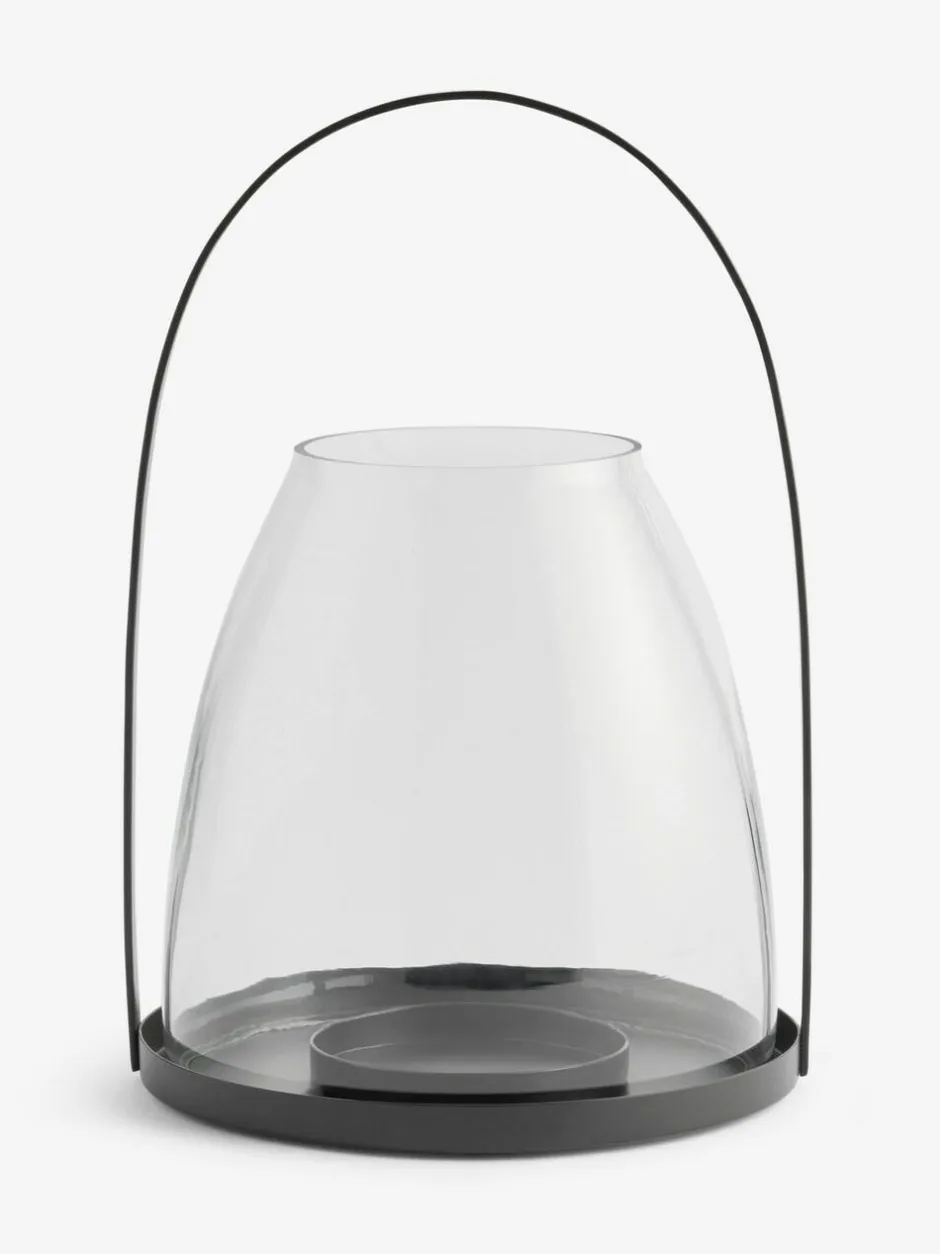 Next Black Metal Curved Handle Lantern Medium Best