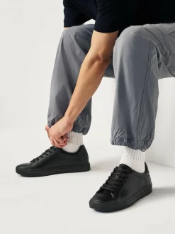 Next Black Minimal Trainers Clearance