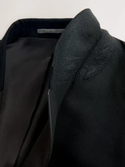 Next Black Muscle Fit Motionflex Stretch Tuxedo Suit Jacket Online