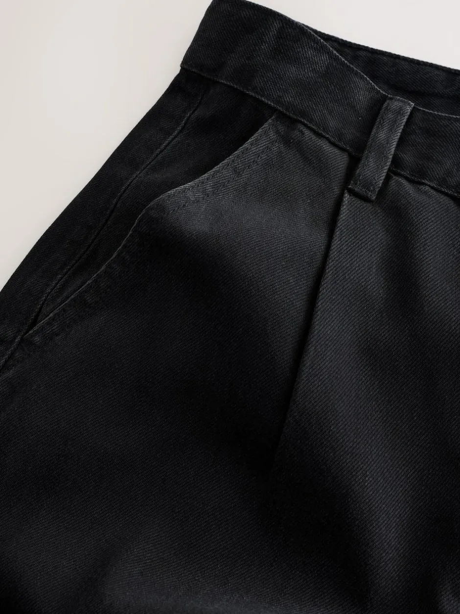 Next N. Premium Palazzo Wide Leg Jeans Black Sale