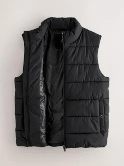 Next Black N.Premium Textured Premium Parka Jacket Clearance