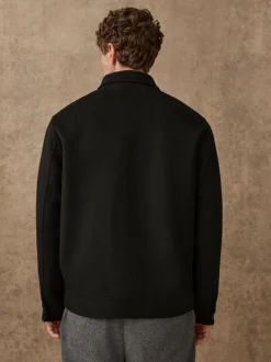 Next Black N.Premium Wool Rich Soft Touch Jacket Discount