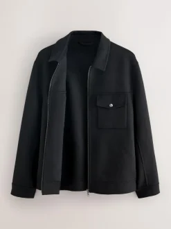 Next Black N.Premium Wool Rich Soft Touch Jacket Discount