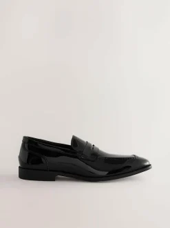 Next Black Patent Loafers Best