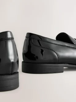 Next Black Patent Loafers Best