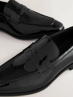 Next Black Patent Loafers Best
