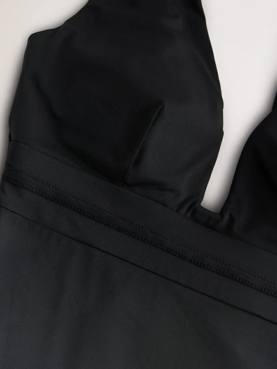 Next Black Plunge Shaping Tummy Control Swimsuit Clearance