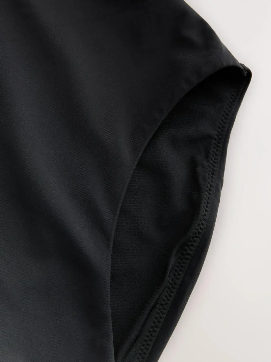 Next Black Plunge Shaping Tummy Control Swimsuit Clearance