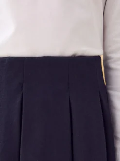 Next Pull on Jersey Stretch Pleated School Skirt (3-17yrs) Black Sale