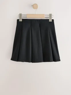 Next Pull on Jersey Stretch Pleated School Skirt (3-17yrs) Black Sale