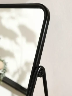 Next Rectangular Dressing Table Vanity Mirror Black Outlet