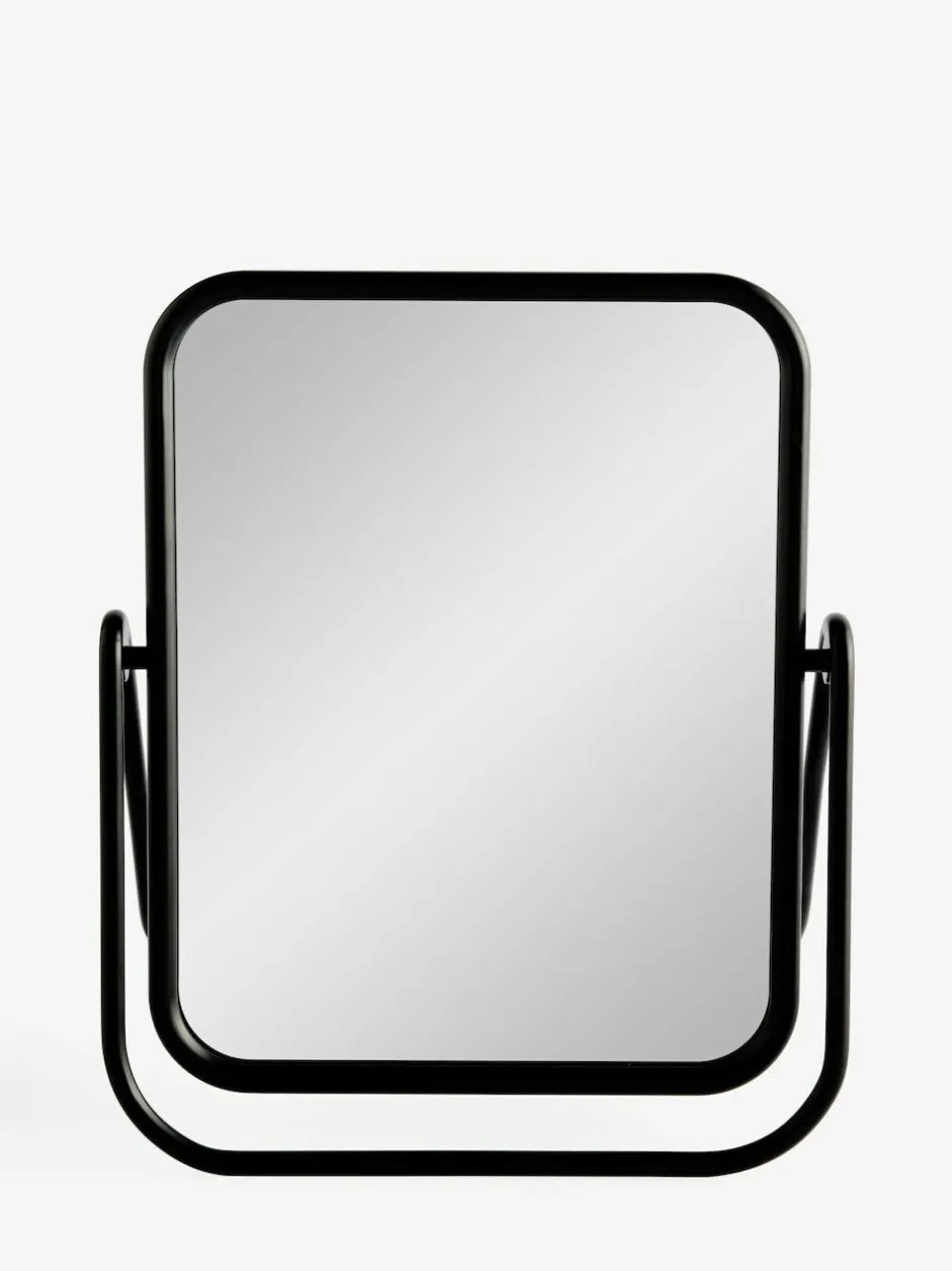 Next Rectangular Dressing Table Vanity Mirror Black Outlet