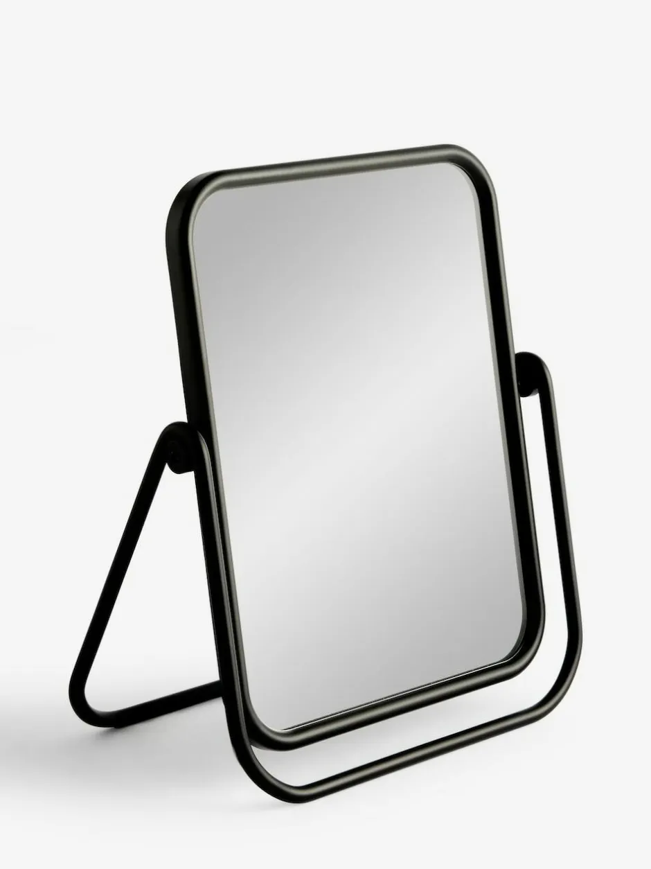 Next Rectangular Dressing Table Vanity Mirror Black Outlet