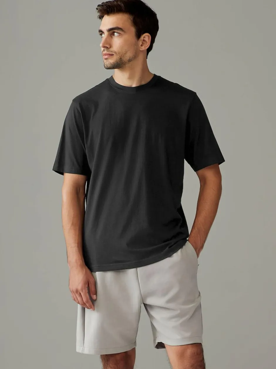 Next Black Regular Fit Essential Cotton T-Shirts 6 Pack Best