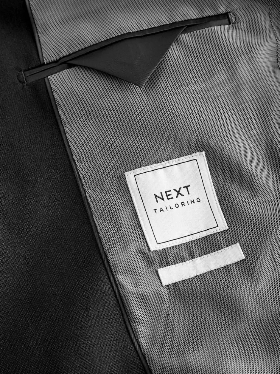 Next Regular Fit Essential Suit Jacket Black