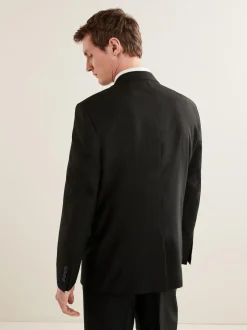 Next Regular Fit Essential Suit Jacket Black