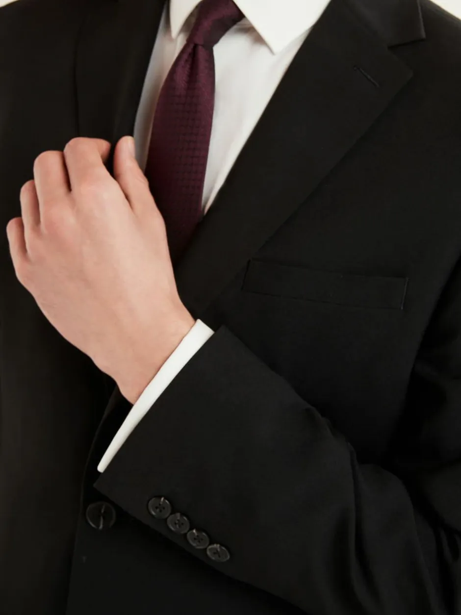 Next Regular Fit Essential Suit Jacket Black