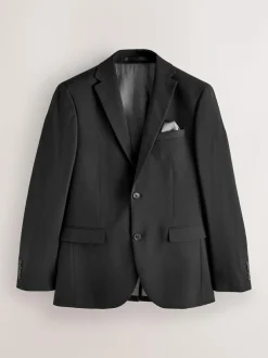 Next Regular Fit Essential Suit Jacket Black