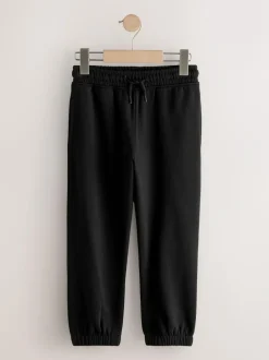 Next Black Regular Fit Joggers (3-16yrs) Sale