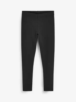 Next Black Regular Fit Leggings (3-16yrs) Sale