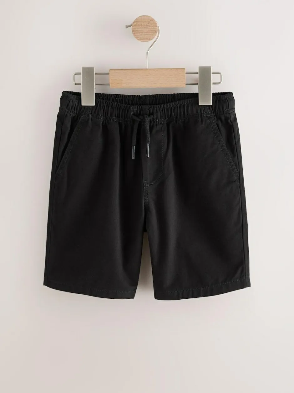 Next Black Regular Fit Shorts (3-16yrs)