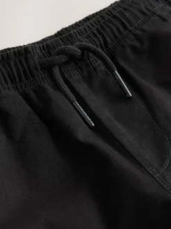 Next Black Regular Fit Shorts (3-16yrs)