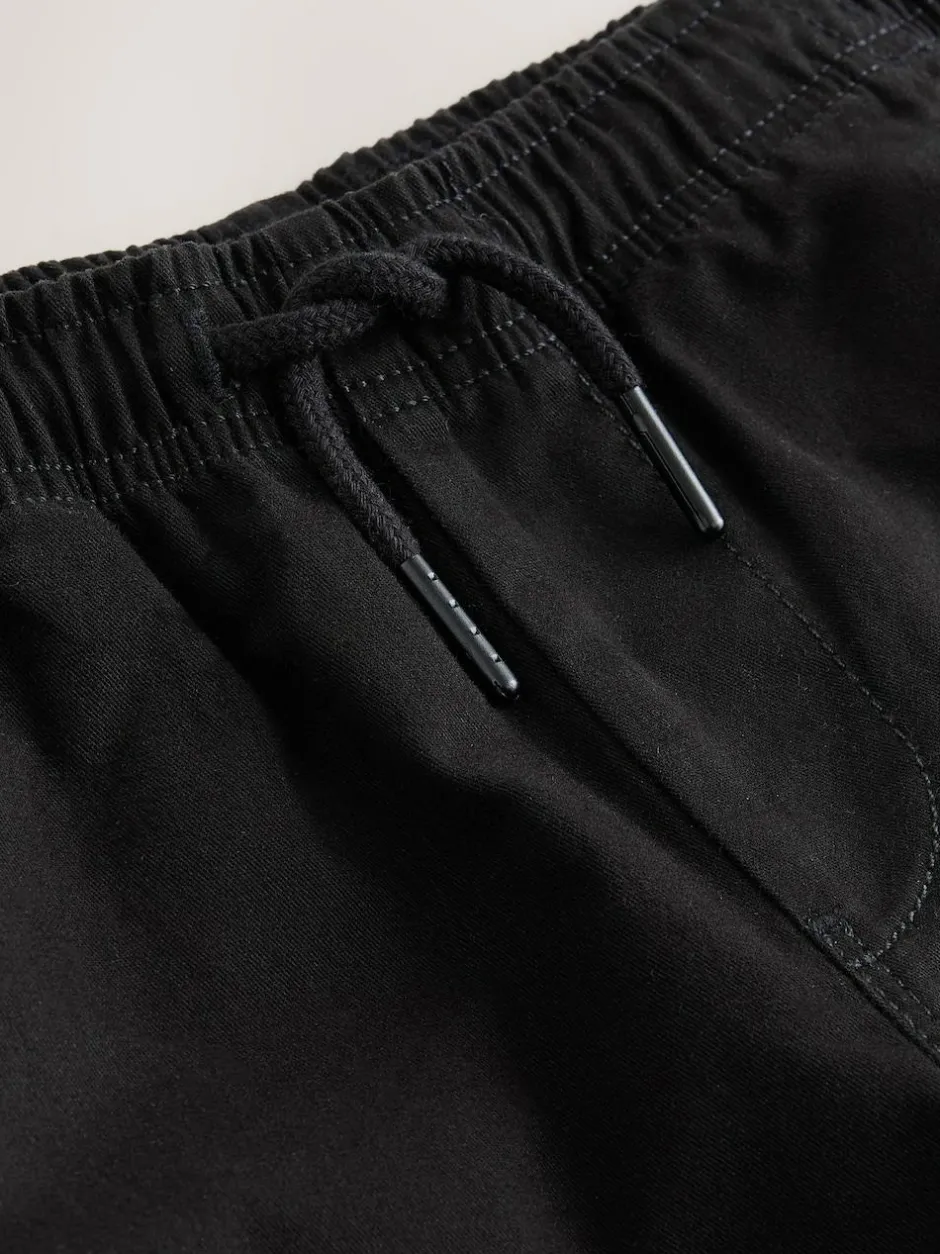 Next Black Regular Fit Shorts (3-16yrs)