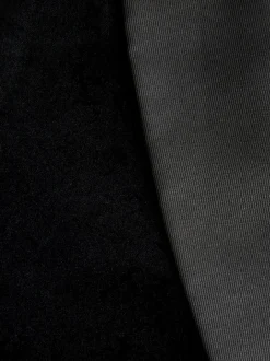 Next Regular Fit Signature Pontoglio Italian Velvet Blazer With Shawl Lapel Black Hot