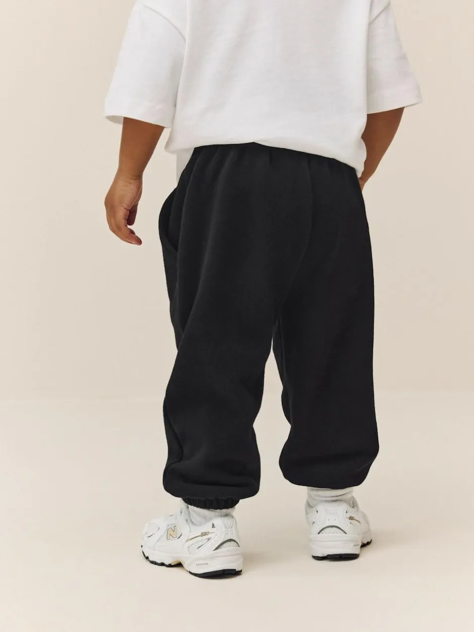 Next Regular Fit Soft Touch Jersey Joggers (3mths-7yrs) Black Best