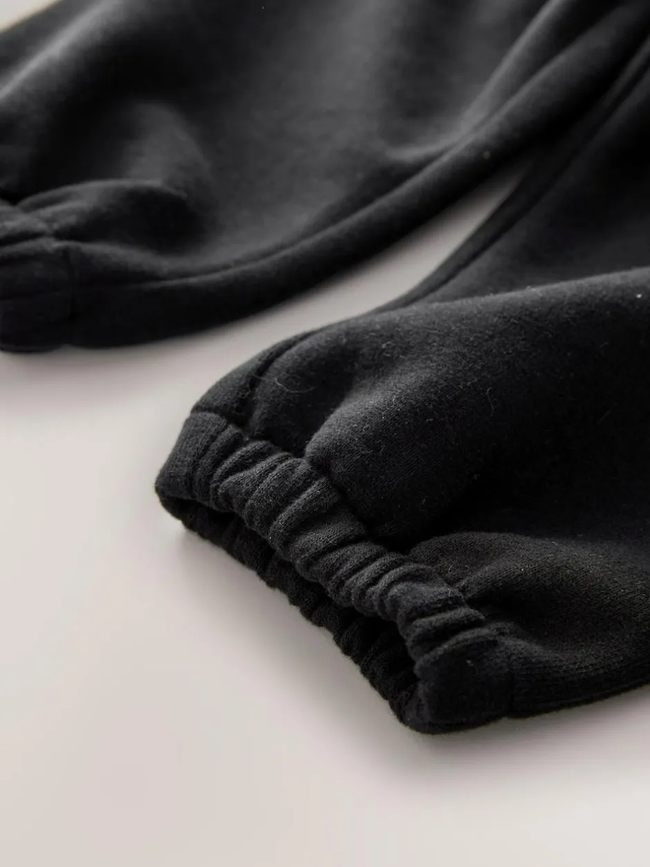 Next Regular Fit Soft Touch Jersey Joggers (3mths-7yrs) Black Best