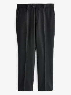 Next Black Regular Fit Textured Suit Trousers Outlet
