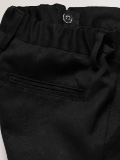 Next Regular Leg School Trousers 2 Pack (3-17yrs) Black Hot