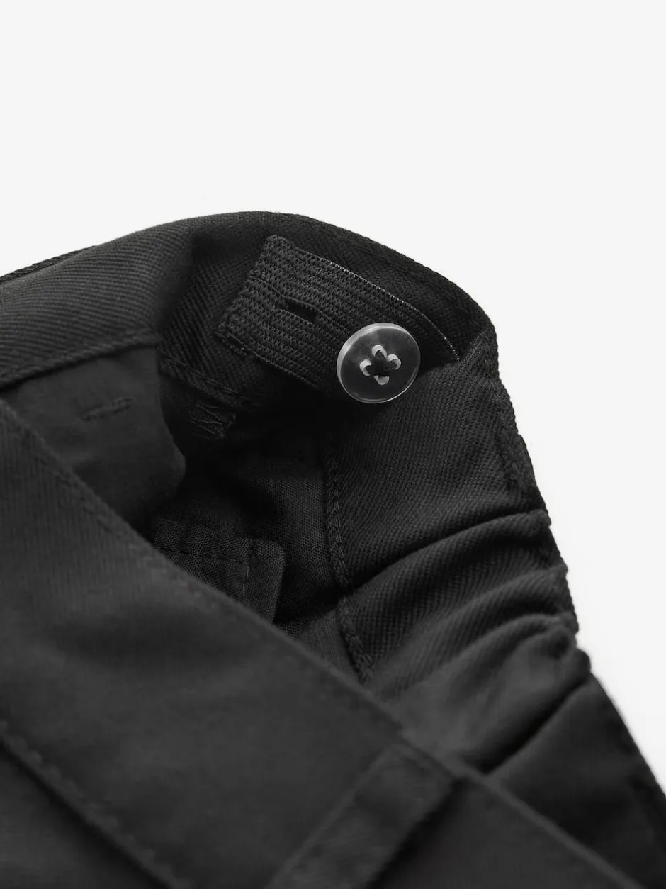 Next Regular Length Standard Waist School Trousers (3-17yrs) Black
