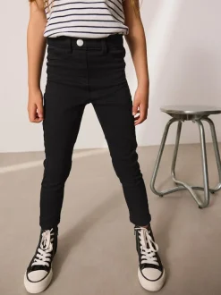 Next Regular Length Stretch Jeggings (3-16yrs) Black Online