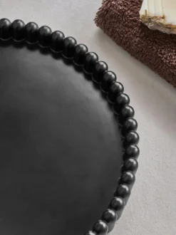Next Rib Round Tray Black Clearance