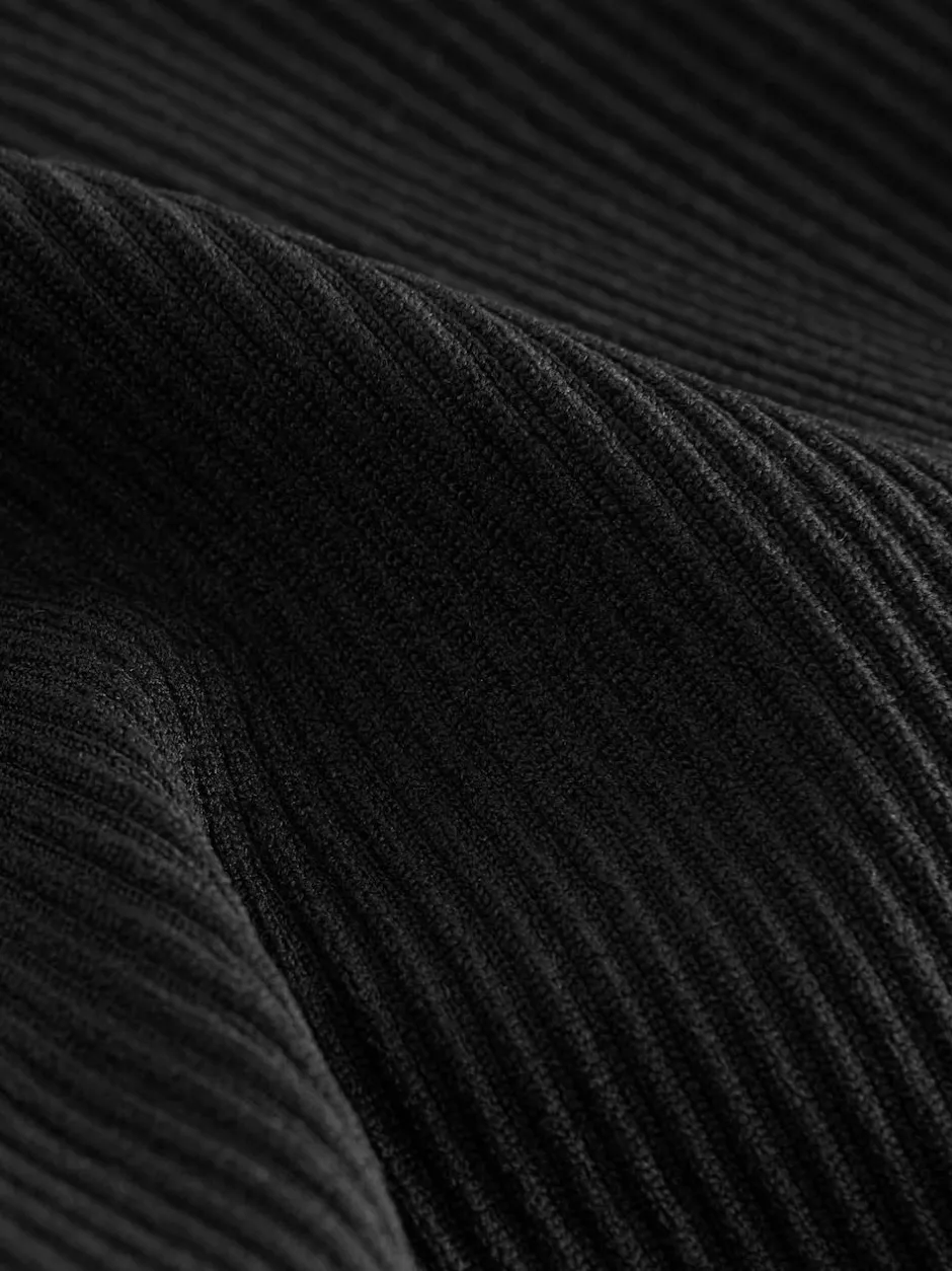 Next Ribbed Kickflare Leggings Black Online